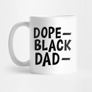 Dope Black Dad Mug